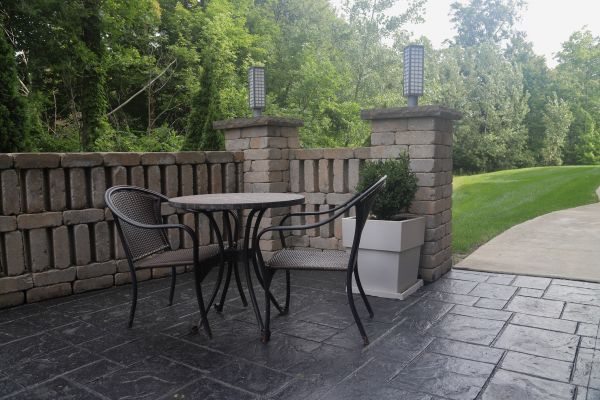 Concrete Patio Stamping in Park City