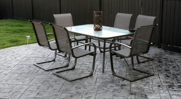 Porch Stamping in Park City
