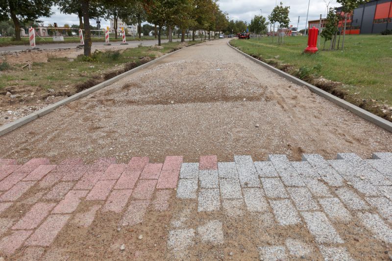 Colored Paving